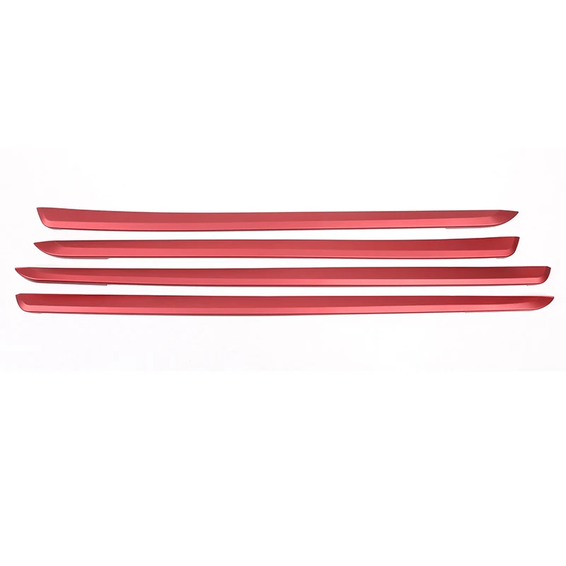 For BMW 3 Series 3GT F30 F31 13-18 4PC Car Inner Door Strip Trim Auto Interior Accessories