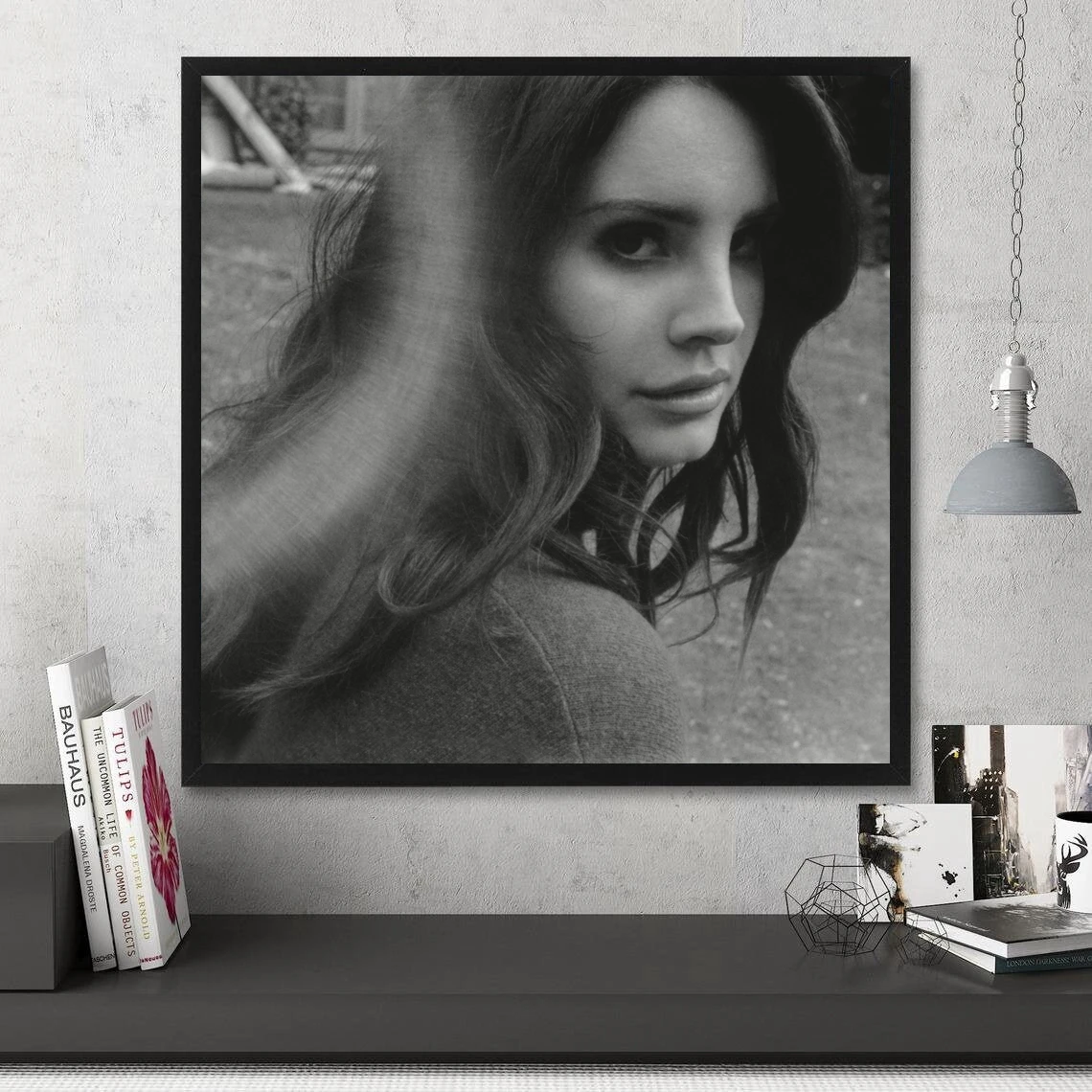 Lana Del Rey The Unreleased Collection Music Album Poster Prints Art Canvas Painting Wall Living Room Home Decor (No Frame)