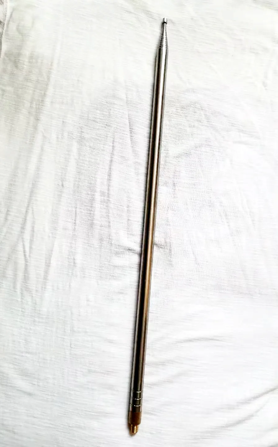 Varilla telescópica superlarga, oscilador de antena Yagi GP, 5,28 m, onda corta, SW, Radio positiva, DIY con adaptador 3/8 24, 1 unidad