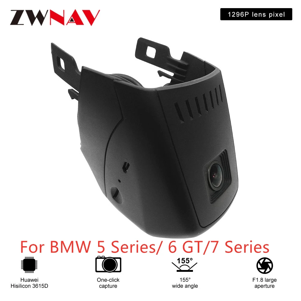 Hidden Type HD Driving recorder dedicated For BMW 5 Series/ 6 GT/7 Series DVR Dash cam Car front camera WIfi