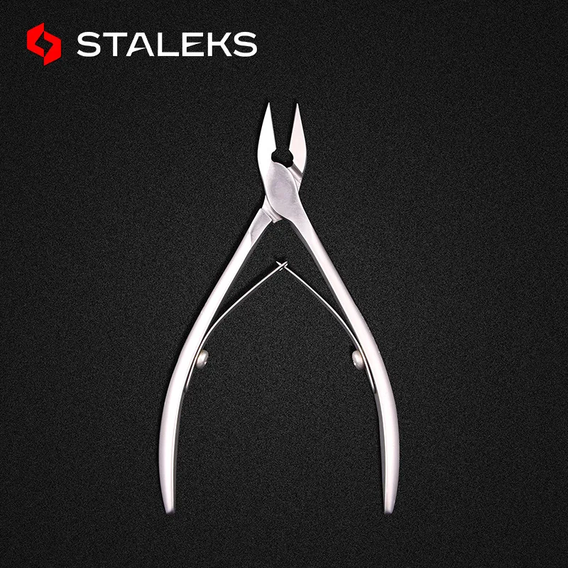 1pc STALEKS SMART 71 14mm Stainless Steel Toenail Cuticle Nipper Dead Skin Scissor Nail Cuticle Scissor Plier Nail Art Tool