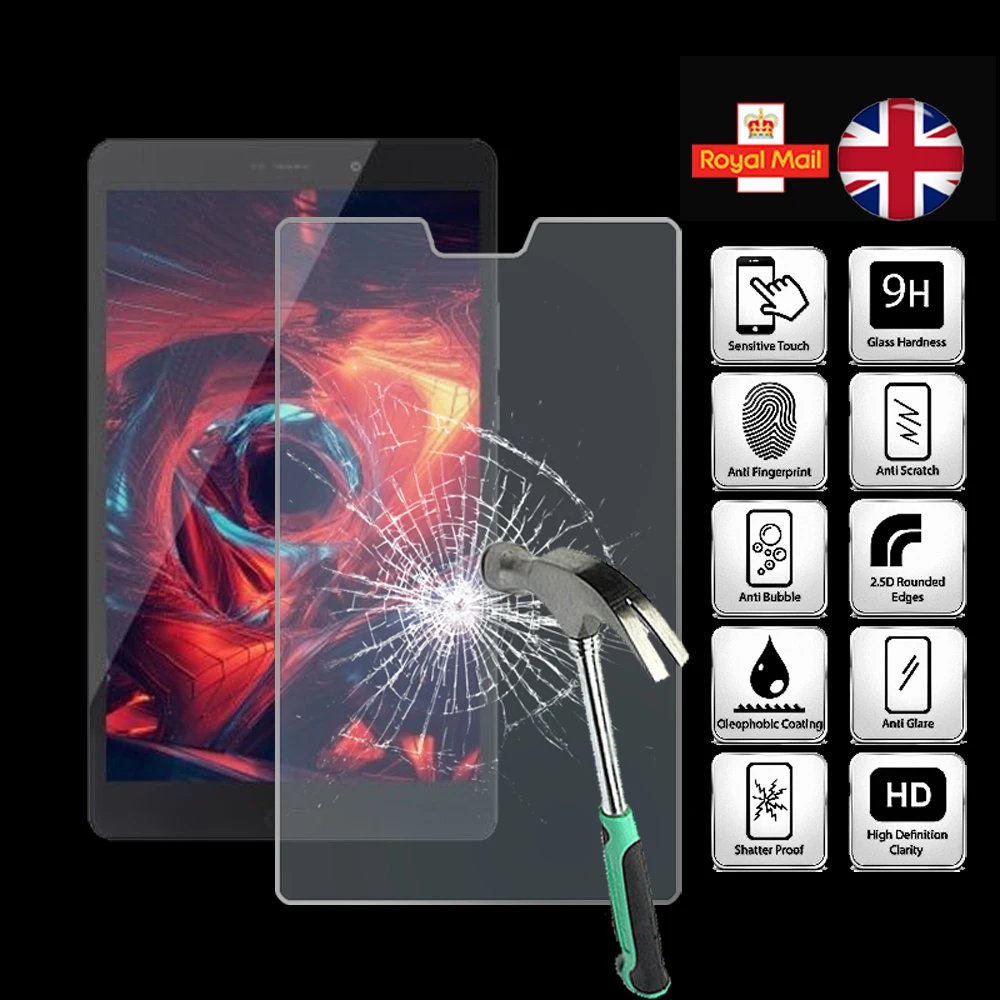 For Cube X1 Tablet Ultra Clear Tempered Glass Screen Protector Anti-friction Proective Film