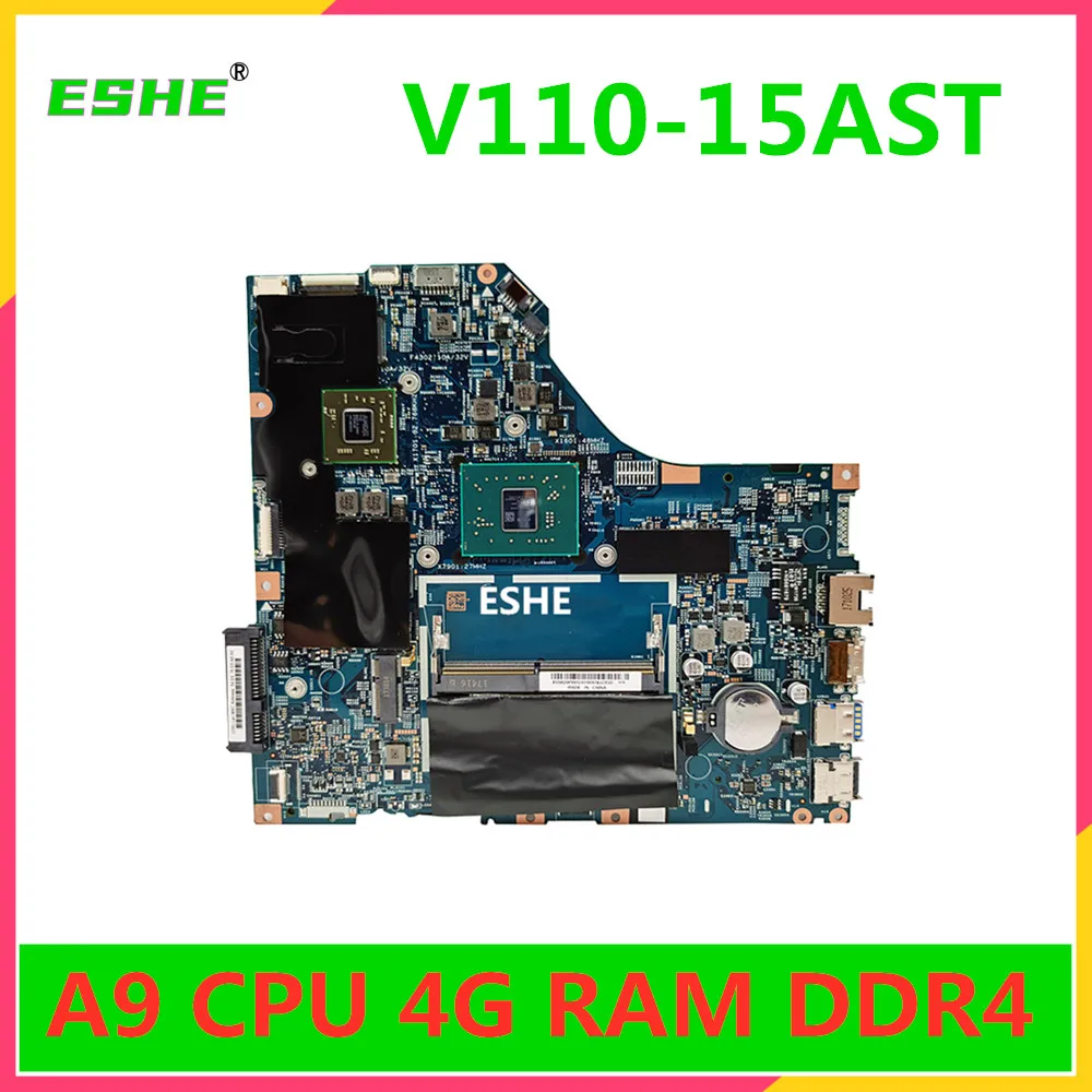 

V110-15AST материнская плата для Lenovo lv114_asus _ MB 15283-2 V110-15AST материнская плата для ноутбука CPU:A9-9410 GPU:R530 4GB DDR4