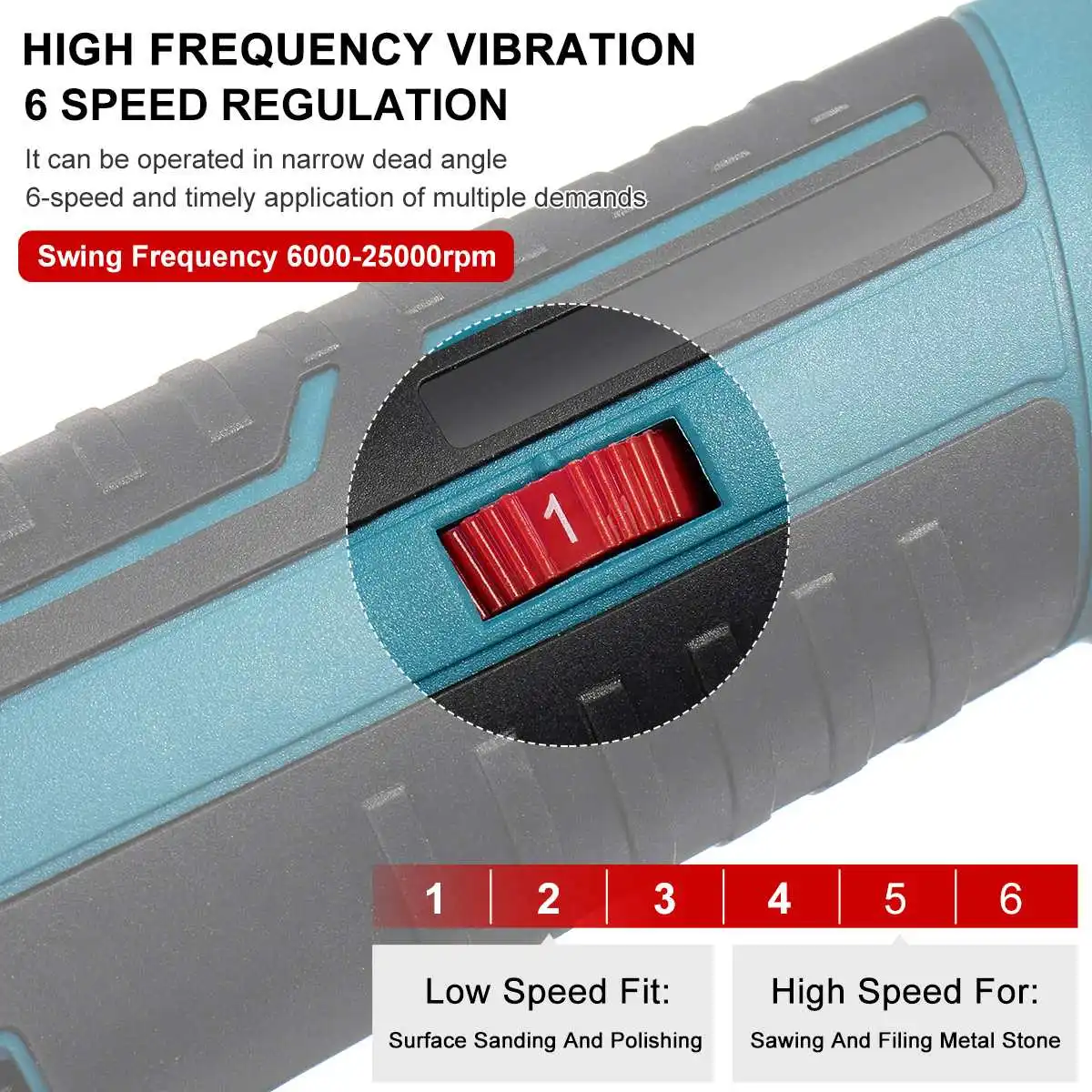 Drillpro Multifunction Oscillating Multi Tools Electric Trimmer Saws Rechargeable Woodworking Tools For Makita 18V Battery