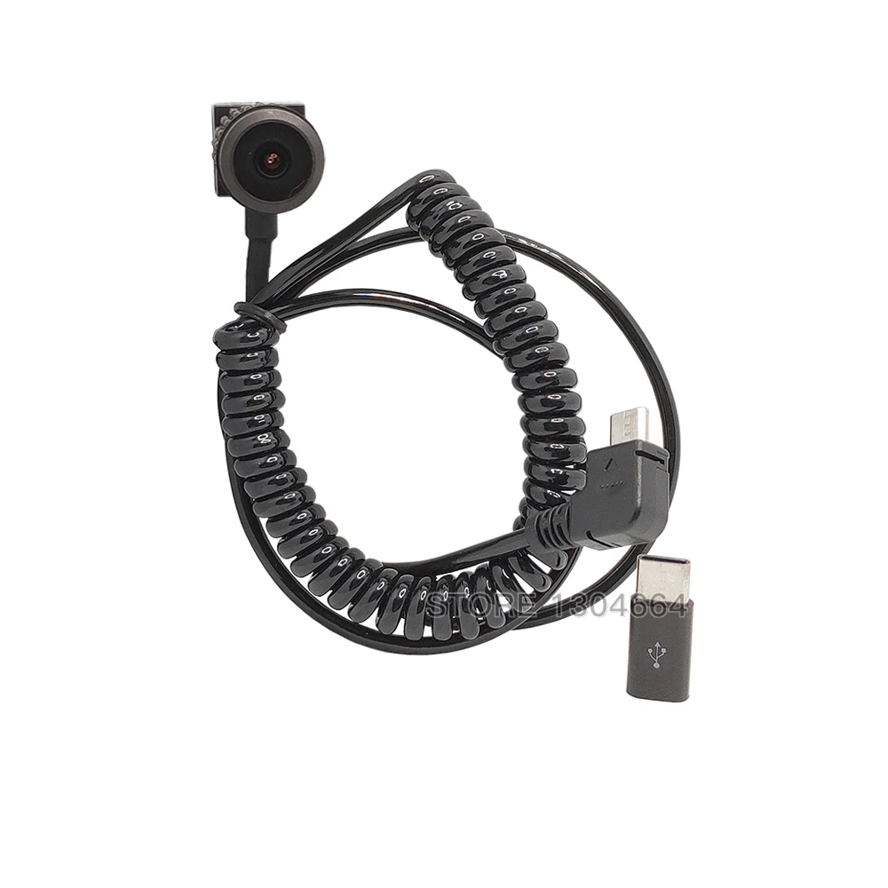 HD 1080P Android External Camera Mircro USB OTG Camera 2.0MP 360°Panoramic Fisheye Mini Camera For Use OTG Android Mobile Phone