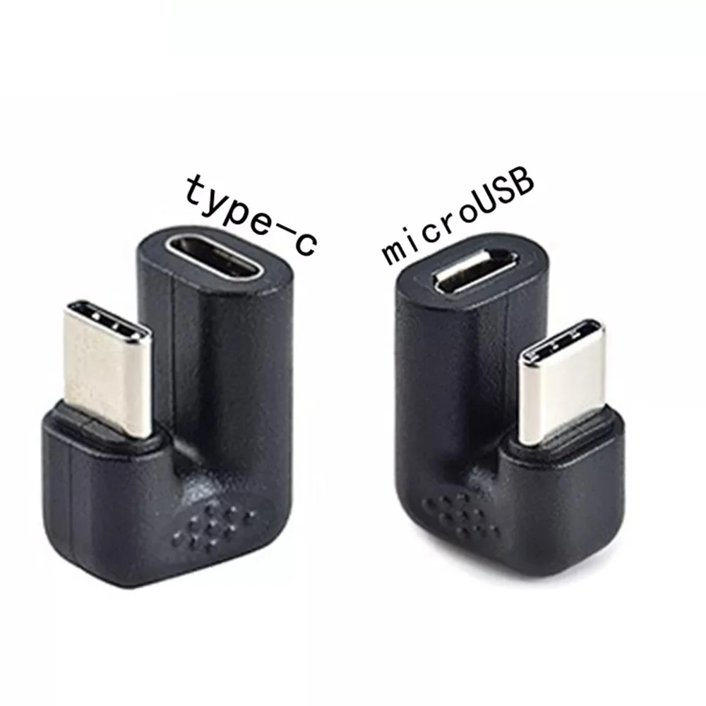 Typ-c männlichen zu weiblichen daten ladekabel ellenbogen Android handliche tablet computer spiel netzteil kabel adapter stecker