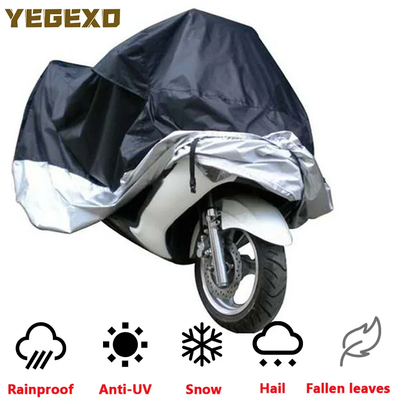 

Universal Motorcycle Cover FOR pcx tmax 530 z900 pcx125 ktm duke 390 yamaha r6 mt07 tmax 500 honda cb650r 2021