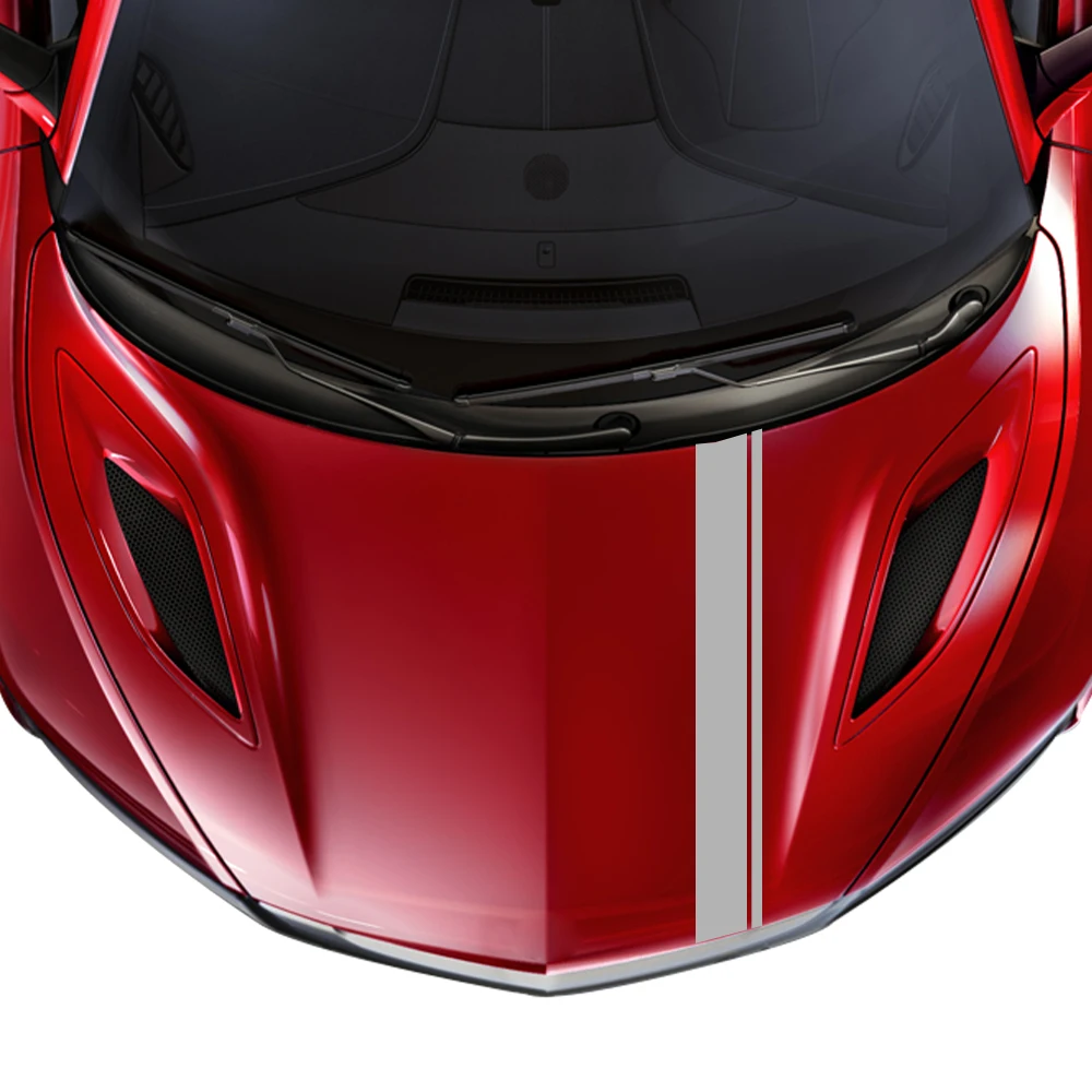 Universal Car Hood Bonnet Sticker Decoration Decal For VW Volkswagen Tesla Skoda Volvo Suzuki BMW Seat Subaru Car Accessories