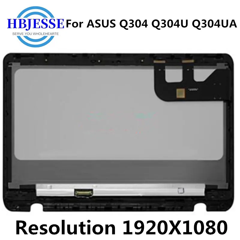 

Original 13.3''FHD 1920X1080 LCD Assembly Touch Screen Digitizer+Frame N133HSE-EA3 For ASUS Q304 Q304U Q304UA