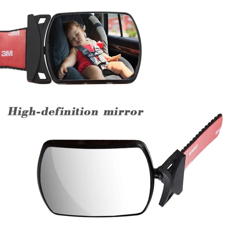 YASOKRO Mini Safety Car Back Seat Baby View Mirror Adjustable Baby Rear Convex Mirror Car Baby Kids Monitor Rearview Mirror