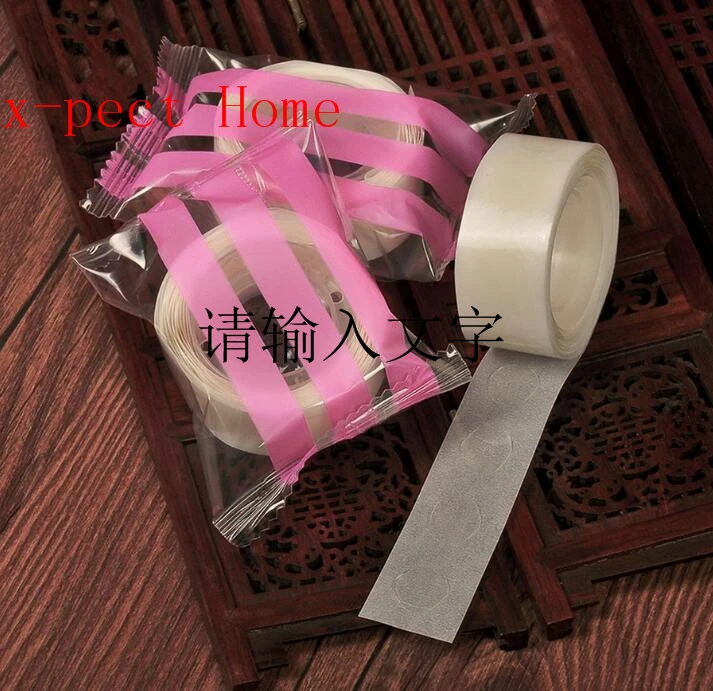 DHL 1000bag 100pcs Glue Point Balloon Glue Craft Adhesive Point Tape Non-liquid Glue for Homemade Arts DIY Projects