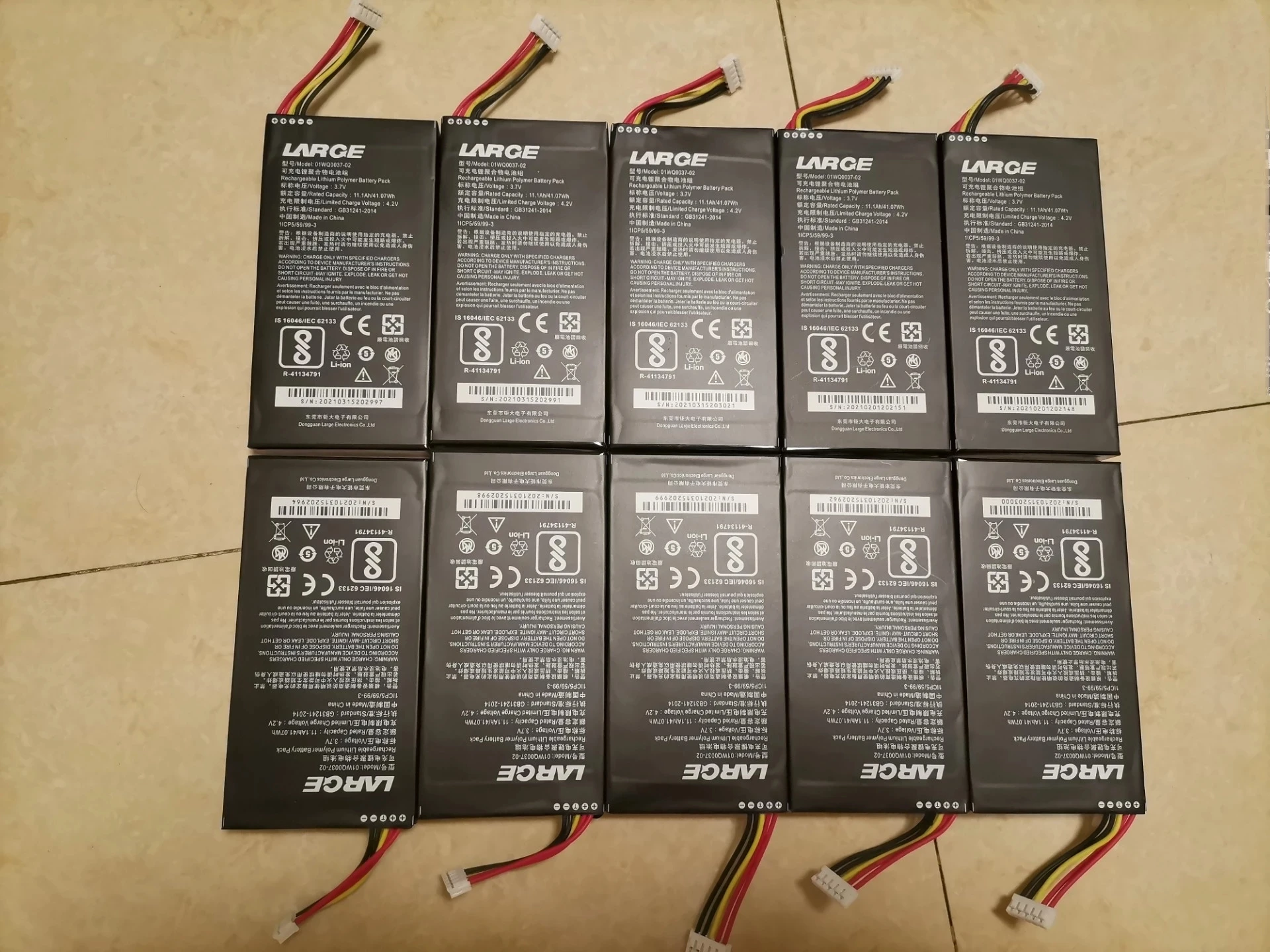 

Free Shipping 10pcs/lot Original LARGE battery 3.7V 1100mah for EXFO MAX-715B MAX-720B MAX-730B 710B MAX-720C MAX-730C OTDR