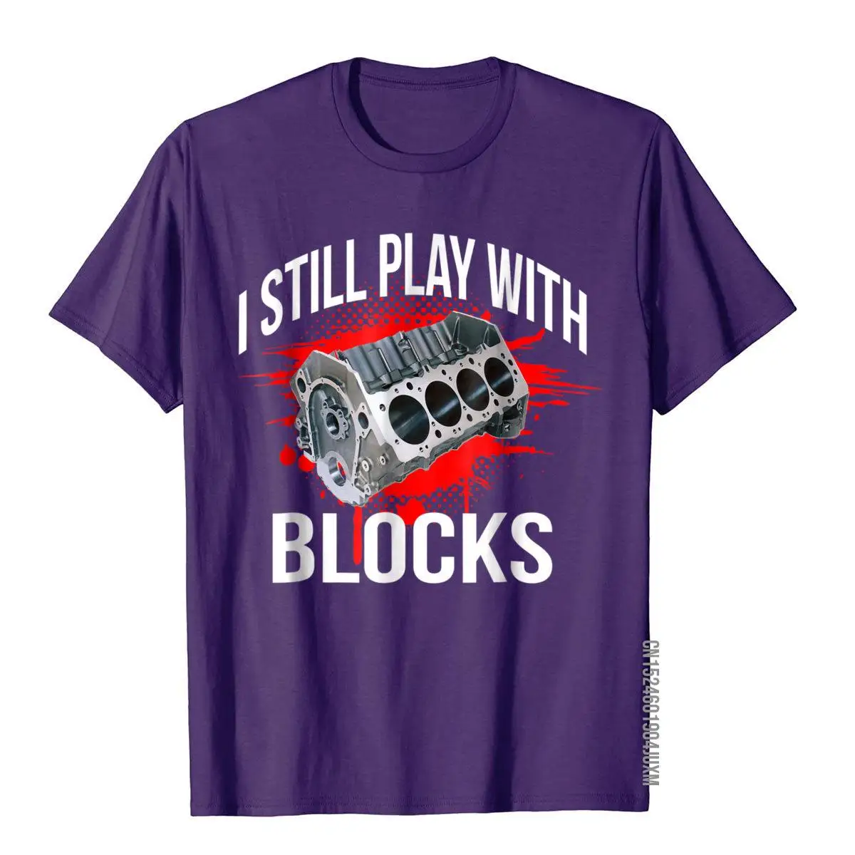 I Still Play With Blocks Funny Mechanic T Shirt Japan Style T Shirt Tops Tees For Men Wholesale Cotton Custom T Shirts