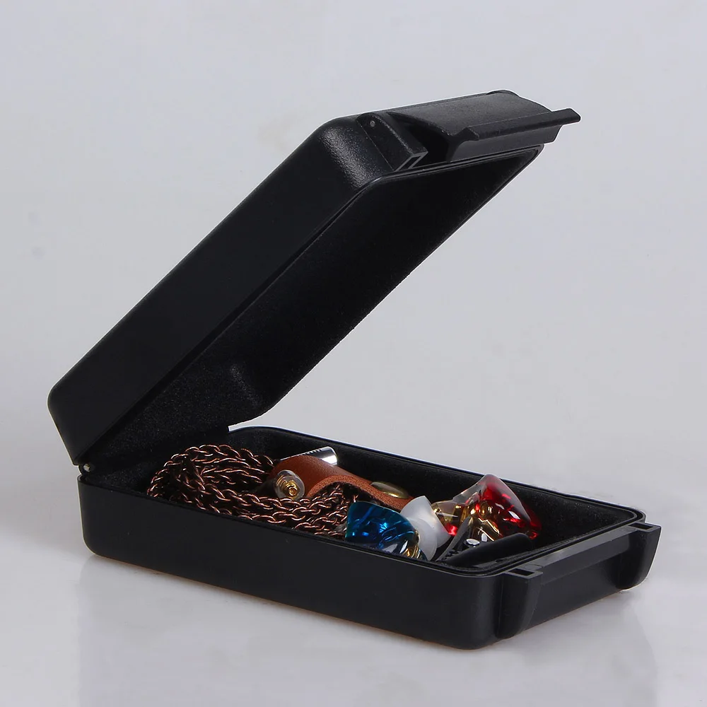 FDBRO-Estojo de armazenamento impermeável para Earbuds, Headphone Carry, EVA Bag, Storage Box, Protective Case, Portable Headset Acessórios