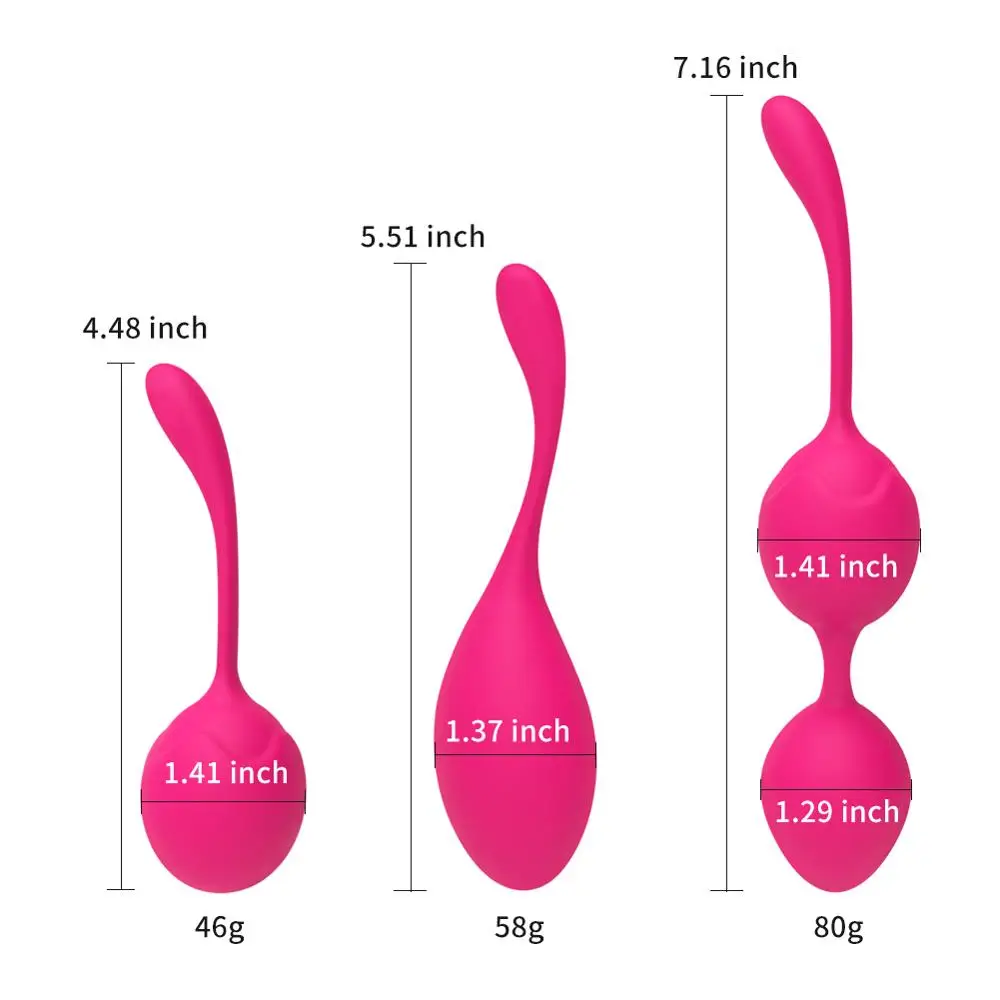 Kegel Balls Vibrator Vaginal Tighten Exercise Sex Toy for Women Silicone Ben Wa Ball Egg Massager Shrink Adults Sex shop Geisha