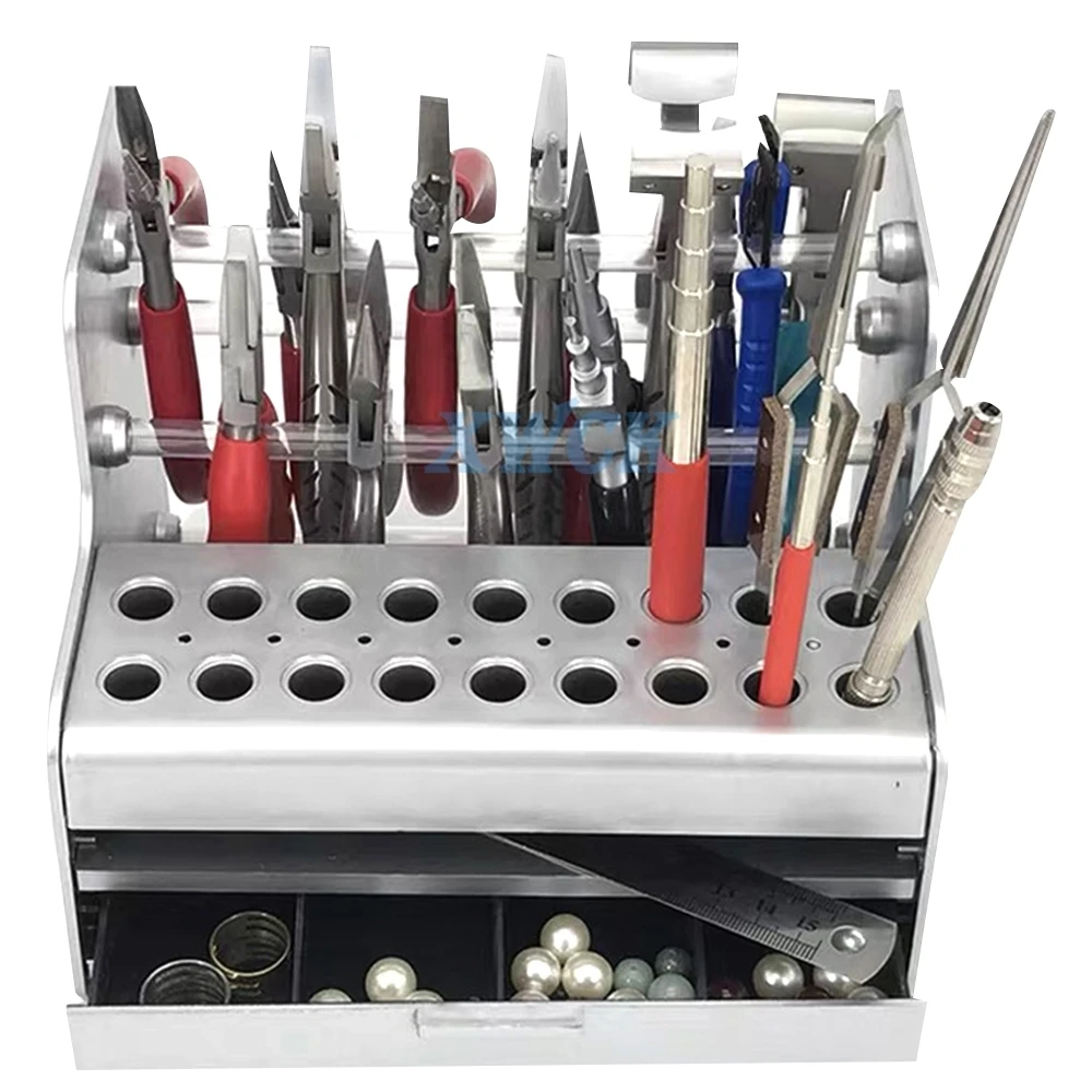 Dental Pliers Multifunctional rack Plastic box Repair tool storage Drawer Type box Multi-layer dental pliers storage rack