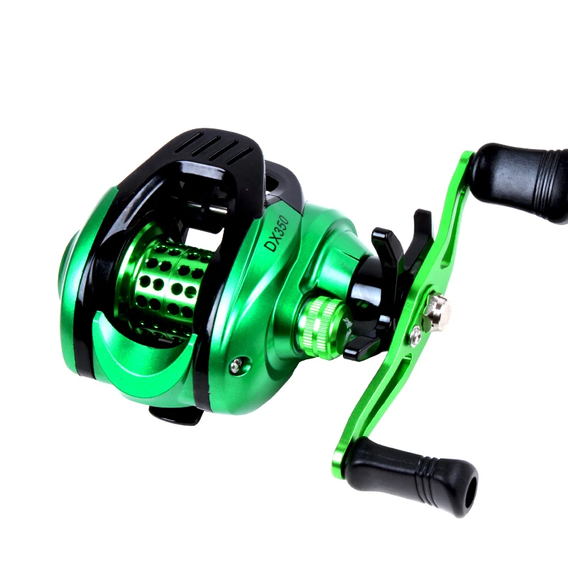 

7.2:1 High Speed Gear Ratio Fishing Reel Baitcasting Wheel 8KG Max Drag Shallow Deep Spool Trolling Reel Distant Carretilha