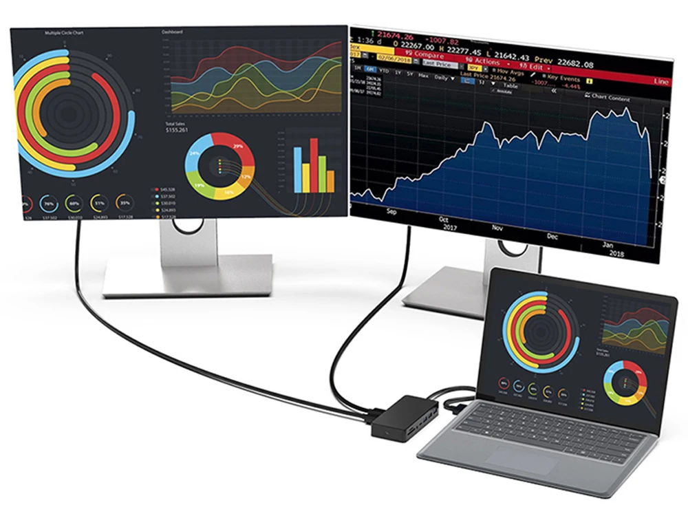 11 in 1 USB 3,0 Mini DP bis 4k HD/DP/VGA 3,5 Audio Gigabit Ethernet SD/TF Kartenleser Hub für Microsoft Surface Pro 4 5 6 – Detail 9
