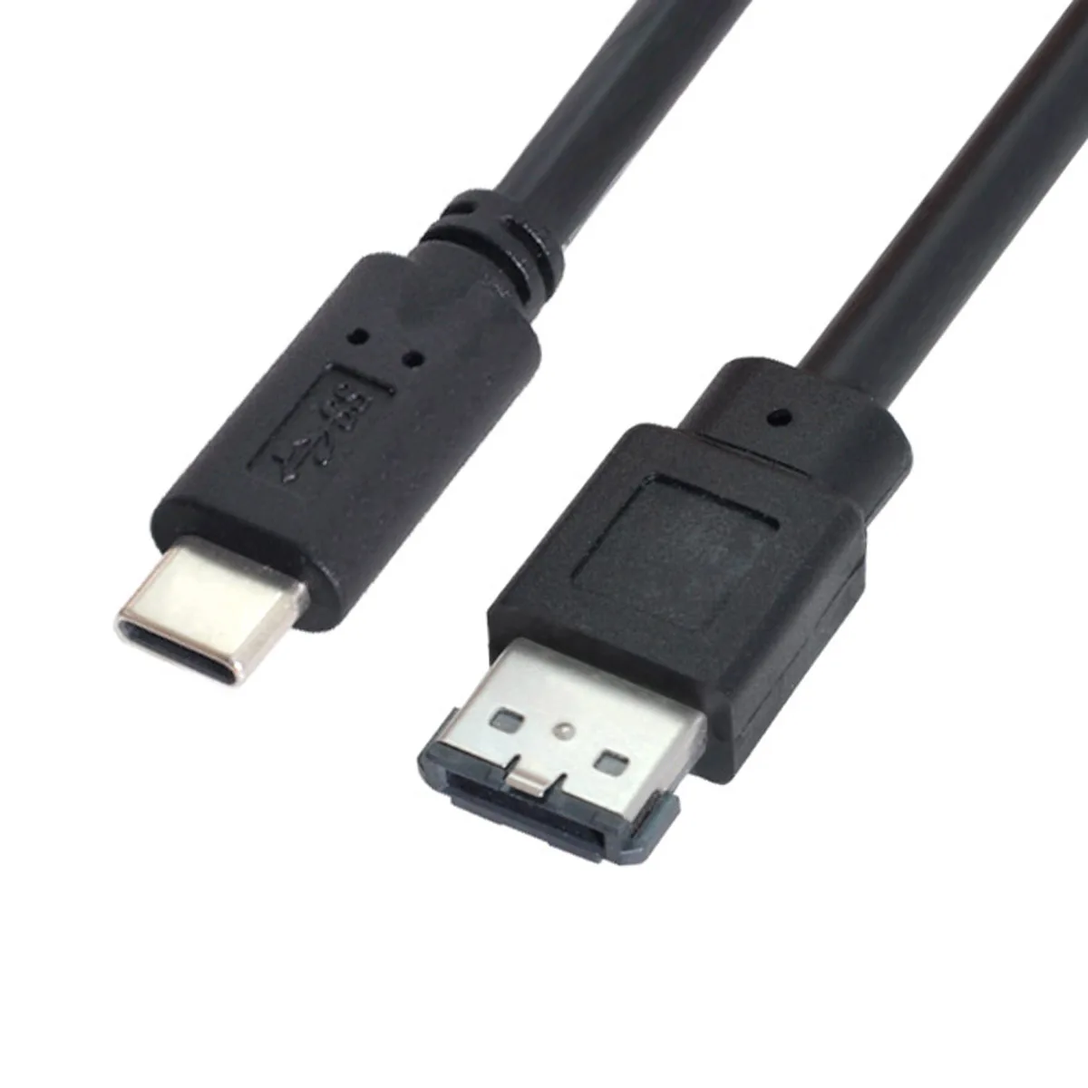 CY Chenyang USB-C Type-C to Power Over eSATA DC5V Adapter USB3.0 to HDD/SSD/ODD eSATAp Converter