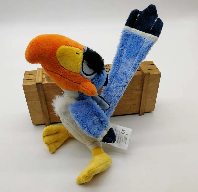 New Officia Disney the Lion King ZAZU 20cm Rare Bean Bag Plush Doll Stuffed Toy Gifts