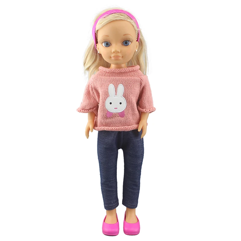 Fashion  Cute sweater suit  Clothes Fit With 42cm FAMOSA Nancy Doll (Doll and shoes are not included),  Doll Accessories