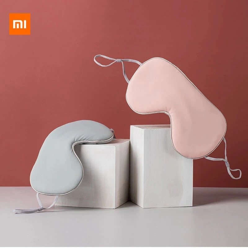 Xiaomi Mijia Eye Mask Shading Sleep บรรเทาความเมื่อยล้าตา Double-Sided Breathable Ice Silk Eye Patch แบบพกพา Unisex