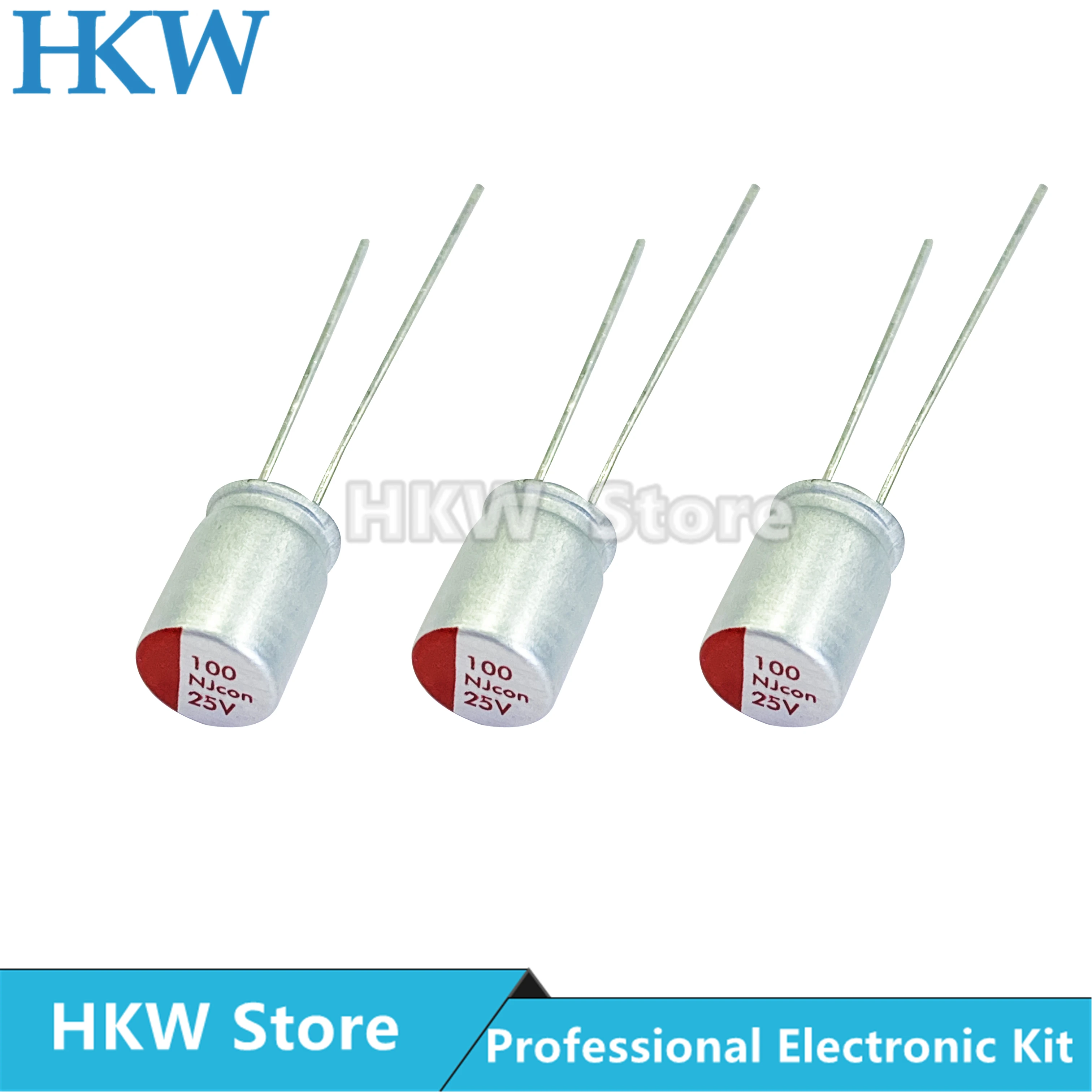 10pcs New DIP Solid Electrolytic Capacitor Super Low ESR 6.3V 16V 25V 35V 50V 100UF 270UF 470UF 220 330 560 680 UF 820UF 1000UF