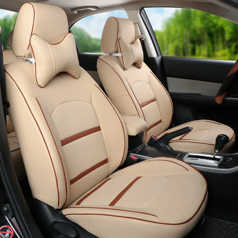 CARTAILOR PU leather car seat cover for land rover discovery 3 cover seat car accessories customized seat covers cars protector