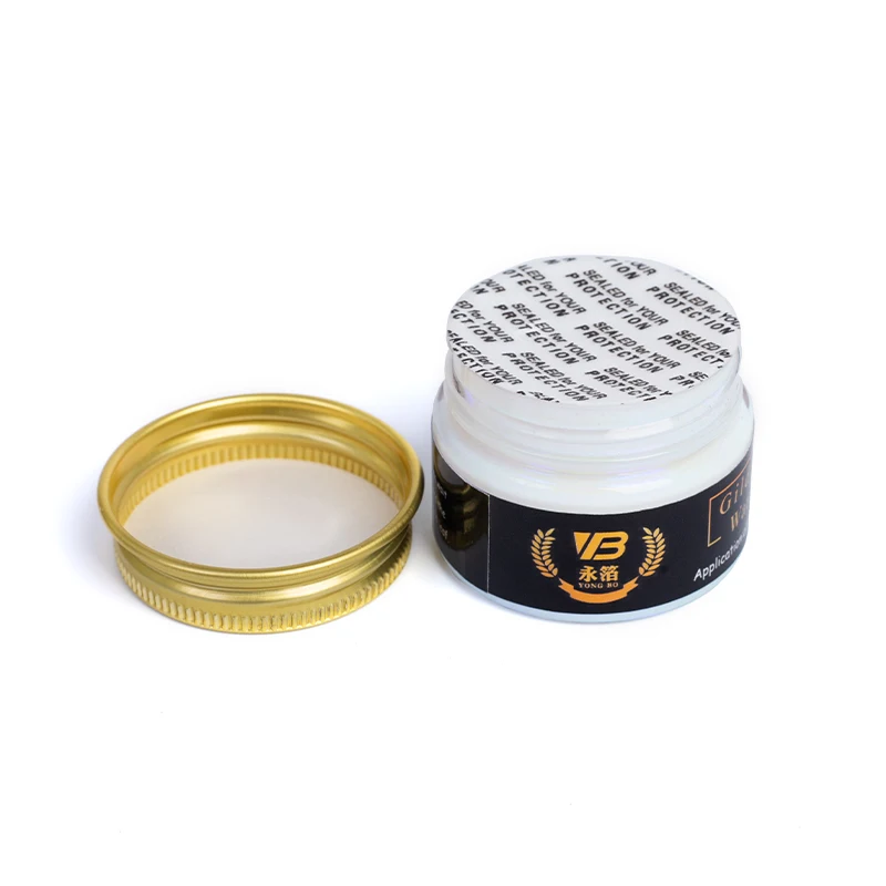 Gilding Glue Gold Leaf Water-based Glue for Metal Foil Sheets Arts Craft Paper Home Decortion 20ml with brush