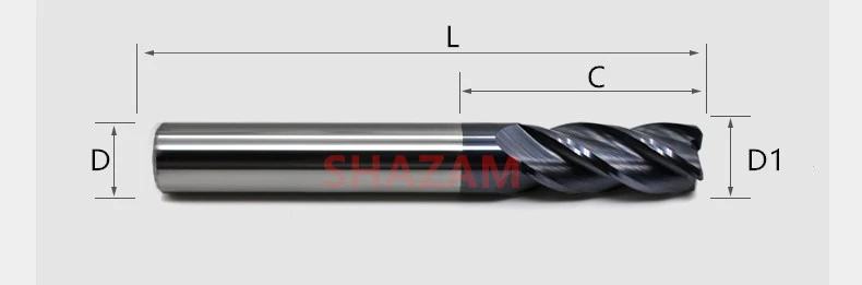 Fräsen Cutter Legierung Beschichtung Wolfram Stahl Werkzeug Cnc Bearbeitungs Hr50 Ecke Schruppen Top Fräsen Cutter Kit Fräsen Maschine Endmil – Detail 5