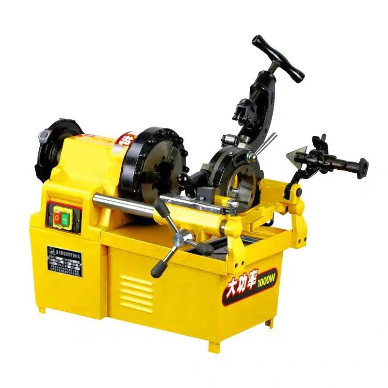 

Electric Pipe Threading Machine, Multifunctional Light-Duty Threading Machine, Pipe 4 Inch Fire Fighting Wire Cutting Machine