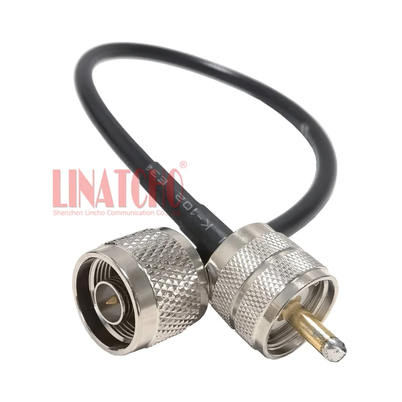 

30CM 1FT RG58U RF Coaxial Assembly Radio Duplexer N Male to PL259 UHF Male Jumper Cable