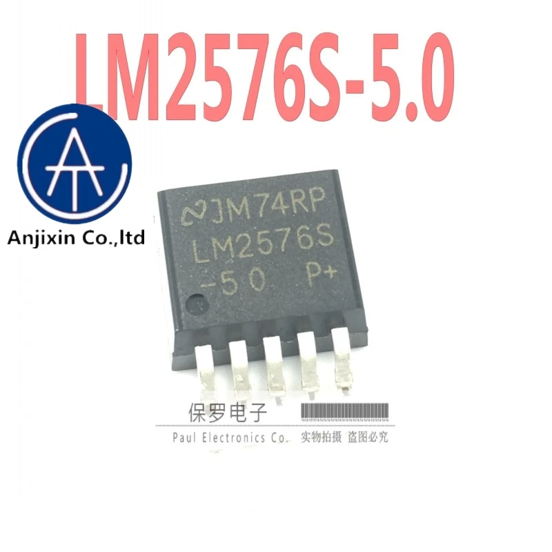 10 Chiếc 100% Orginal Mới 5V Bộ Điều Chỉnh Điện Áp Mạch LM2576S-5.0 LM2576-5.0 Đến-263 Thật Cổ