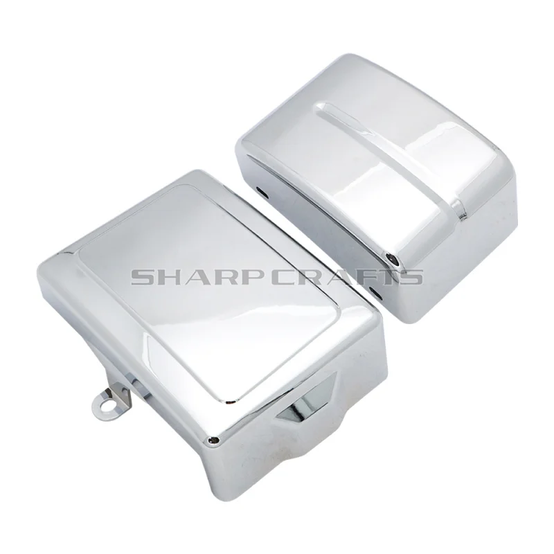 2 pcs Motorcycle Fairing Battery Side Cover For Harley Dyna Fat Bob Switchback FLD Super Wide Glide FXD FXDWG Street Bob FXDB