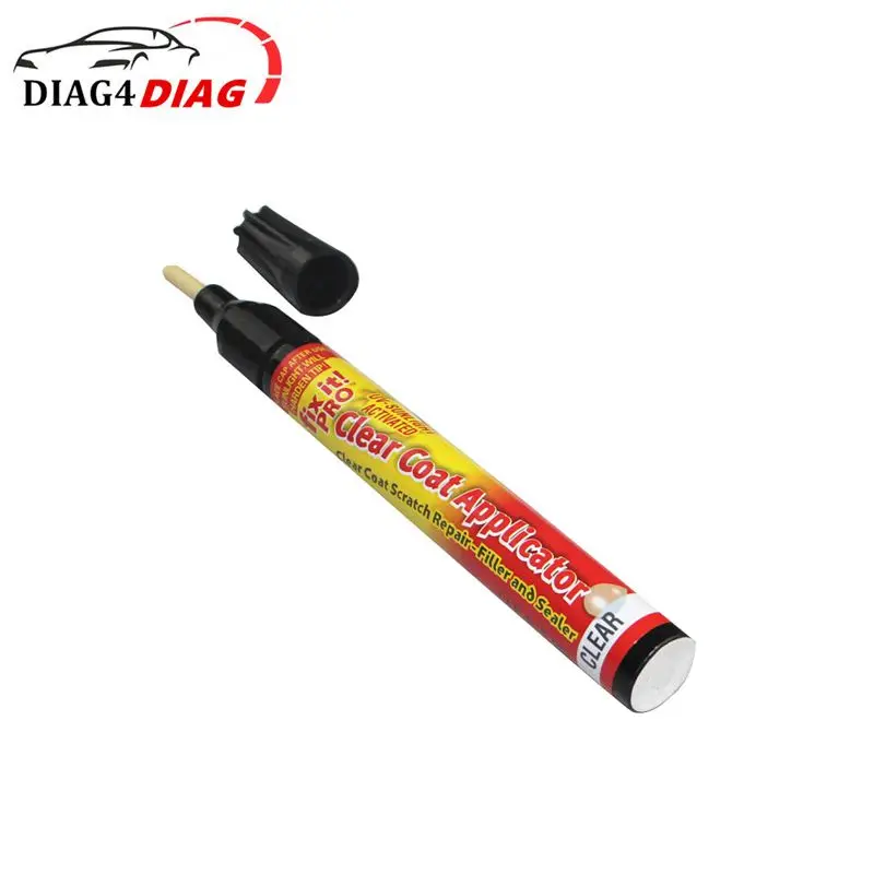 Car Clear Coat Applicator Painting Pen Fix It PRO Portable Non-Toxic Repair Scratch Easily Car Scratch Repair Pen 2 Spare Nib