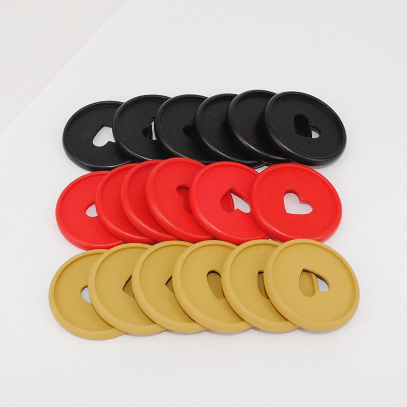 12pcs Notebook Binding Buckle Binder Ring Planner Discs Binding Mushroom Binder Disc Mushroom Hole Binder Office School Supplies