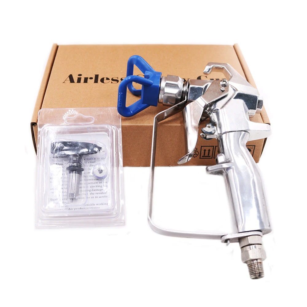 High Pressure airless paint sprayer gun Contractor 2-finger 3600Psi 24.8MP airless paint spray gun No spraying Machine