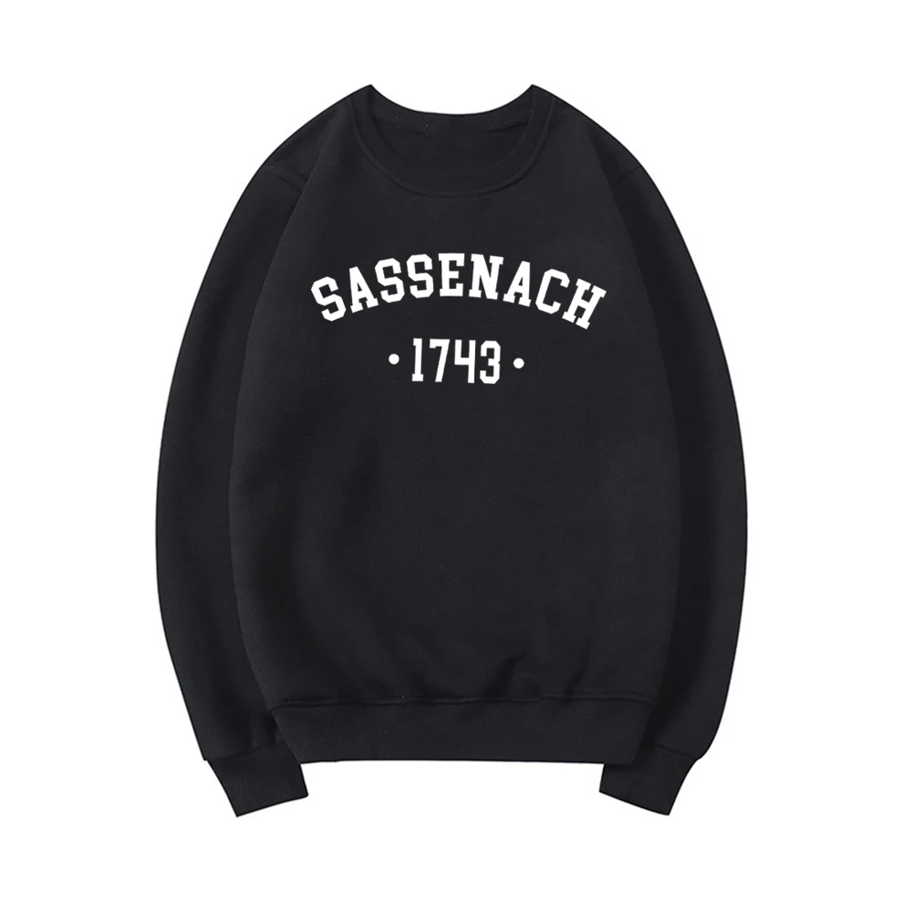 

Sassenach 1743 Unisex Sweatshirt Outlander Book Series Hoodie Outlander Tv Show Inspired Hoodies Unisex Crewneck Sweatshirts Top