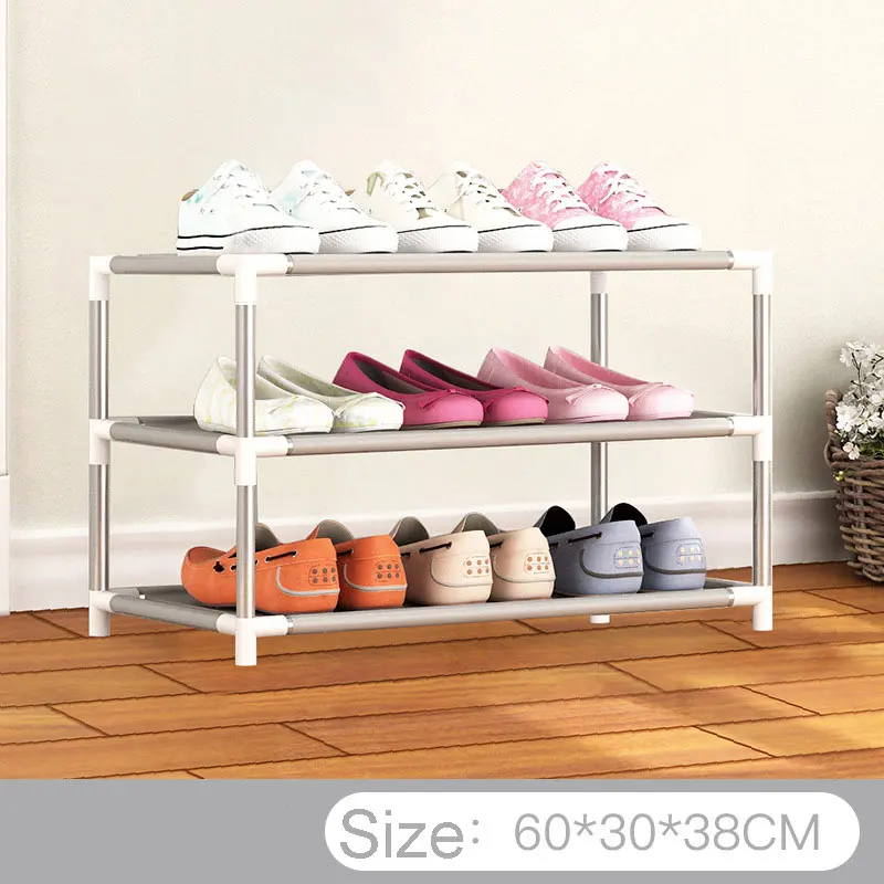 Big Sale Non-woven Fabric Storage Shoe Rack Assemble Shoes Shelf DIY Home Furniture