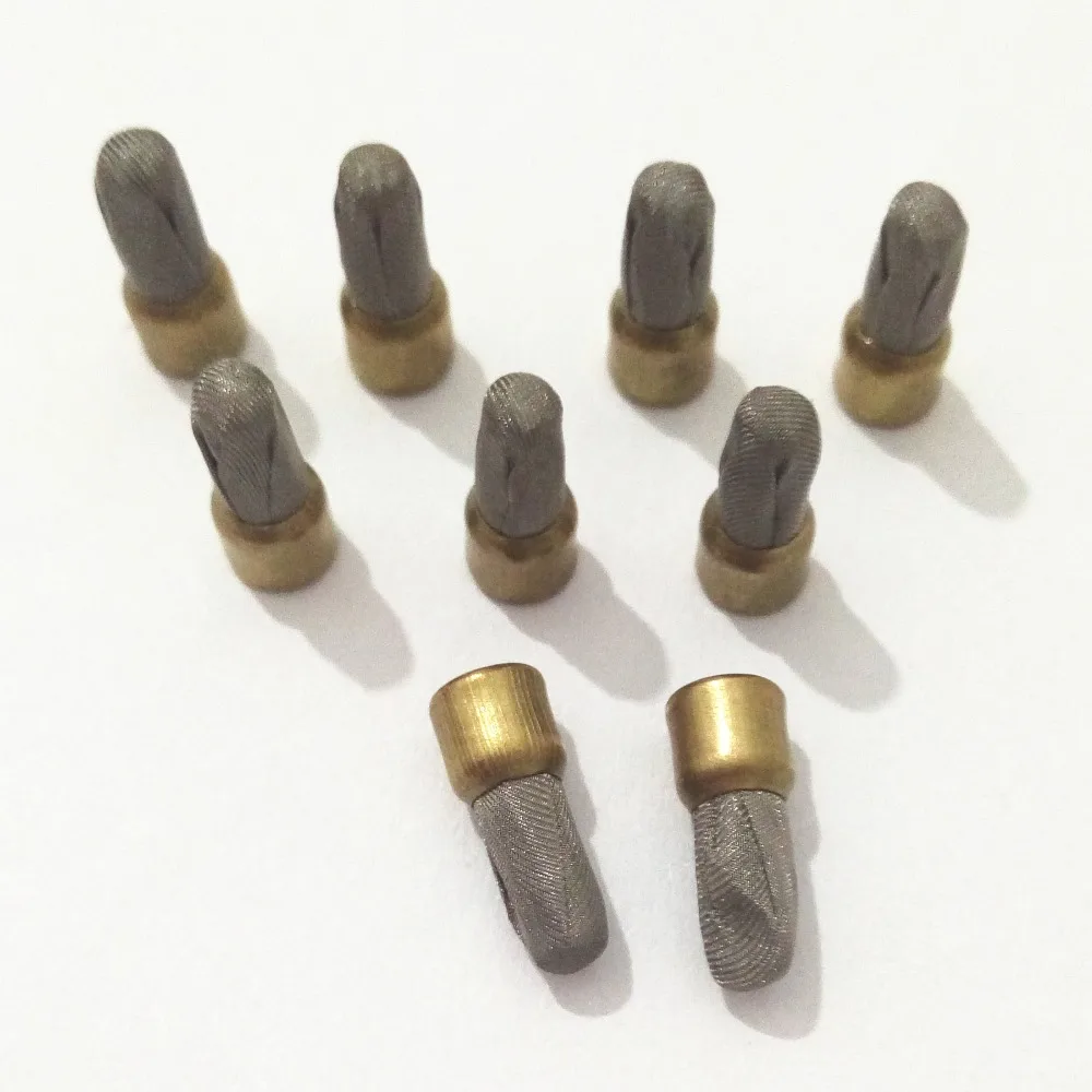 10pieces For Lexus LS600h GS350 GS460 GS450h IS350 GDI fuel injector metal micro filter crush diameter 4mm  (AY-F509C)