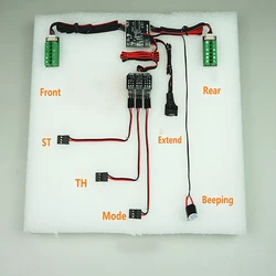 For Tamiya Light Kit Light Set Upgrade Parts for Tamiya 1/14 RC Trailer Tractor Cargo Truck RC Car Accessories