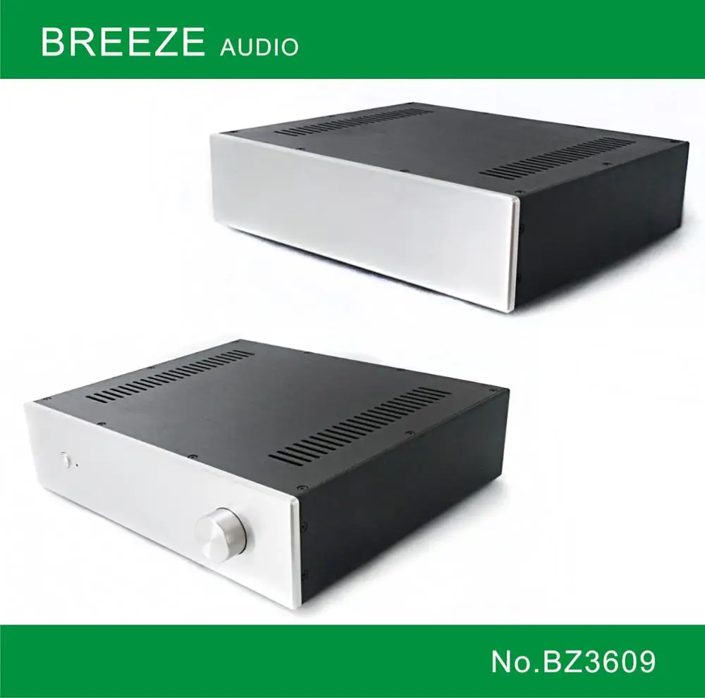 

new arrive full Aluminum Case Preamp DIY amp chassis combination amp enclosure QF3609