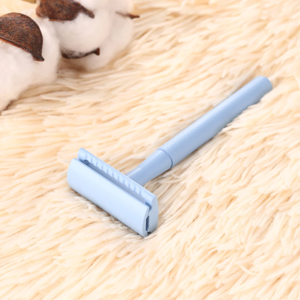 Double Edge Sicherheit Razor Männer Rasieren Frauen Haar Entfernung Klassische Damen Metall Unisex Manuelle Rasierer