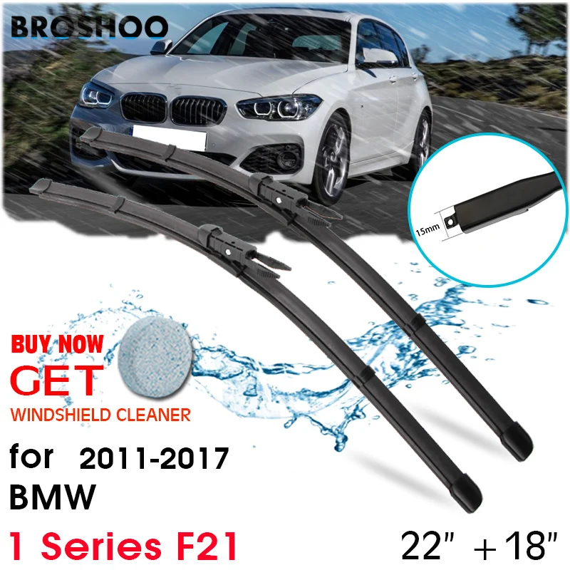 

Car Wiper Blade Front Window Windscreen Windshield Wipers Blades Auto Accessories For BMW 1 Series F21 22"+18" 2011-2017