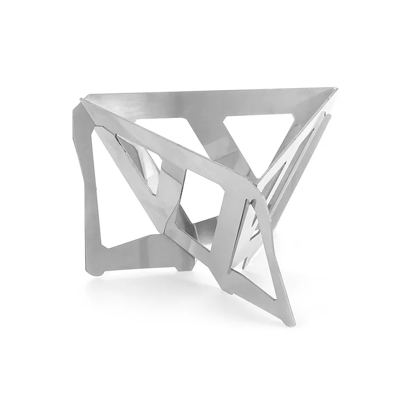 Aço inoxidável suporte de filtro de café ao ar livre filtros de café dripper suporte portátil gotejamento rack dripper