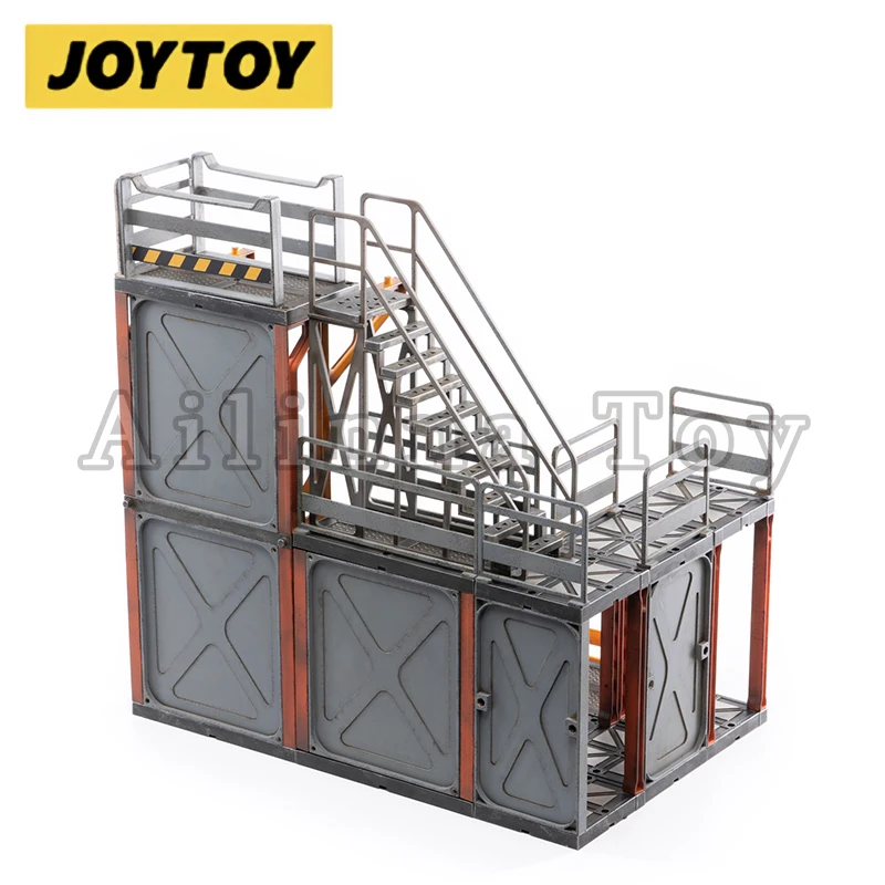 JOYTOY 1/18 Diorama Mecha Depot Testing Area Anime Model Toy