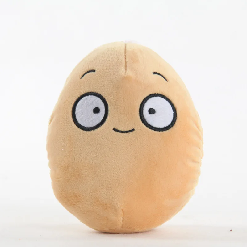 Muñecos de Peluche de plantas vs Zombies para niños, juguete de fiesta, Peashooter, Chomper, tuerca, 12 unids/lote