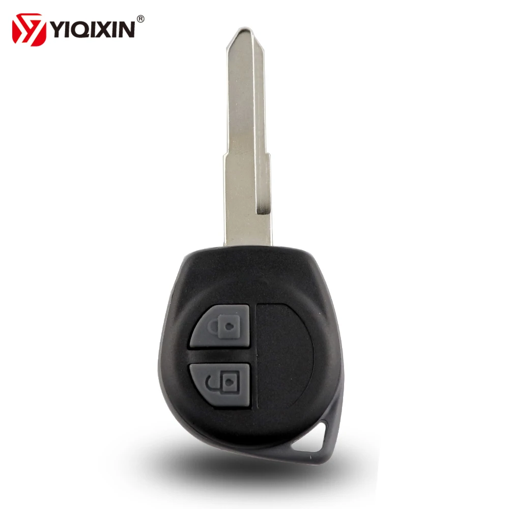 YIQIXIN 2 Button Remote Car Key Shell HU133R Rubber Button Pad For Suzuki Igins Alto SX4 Vauxhall Agila 2005 2006 2008 2009 2010