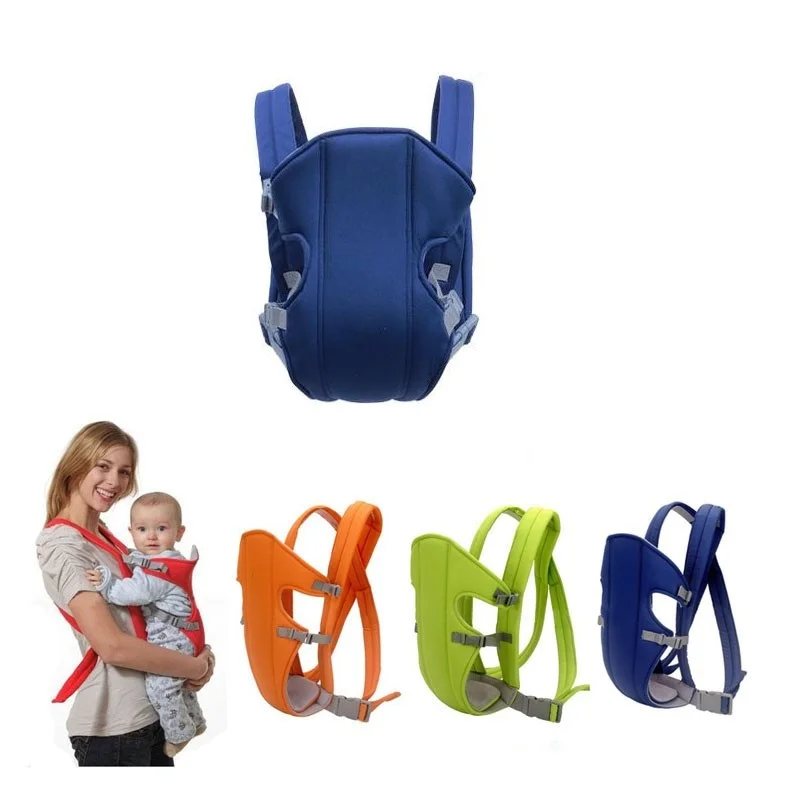 Estilo simples sair portador de bebê multifuncional cinto de retenção vertical moda cor sólida mãe front-hold portador de bebê