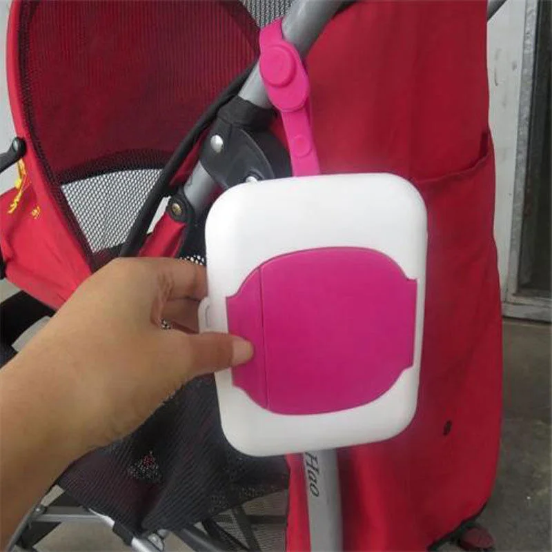 1Piece Brand New Outdoor Travel Baby Newborn Kids Wipe Case Box Changing Wet Wipes Dispenser Box Bag Wet Paper Towel Storage box